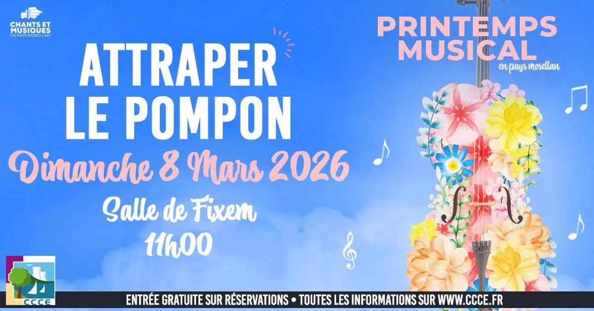 Printemps musical : Le pompon - Spectacle famille