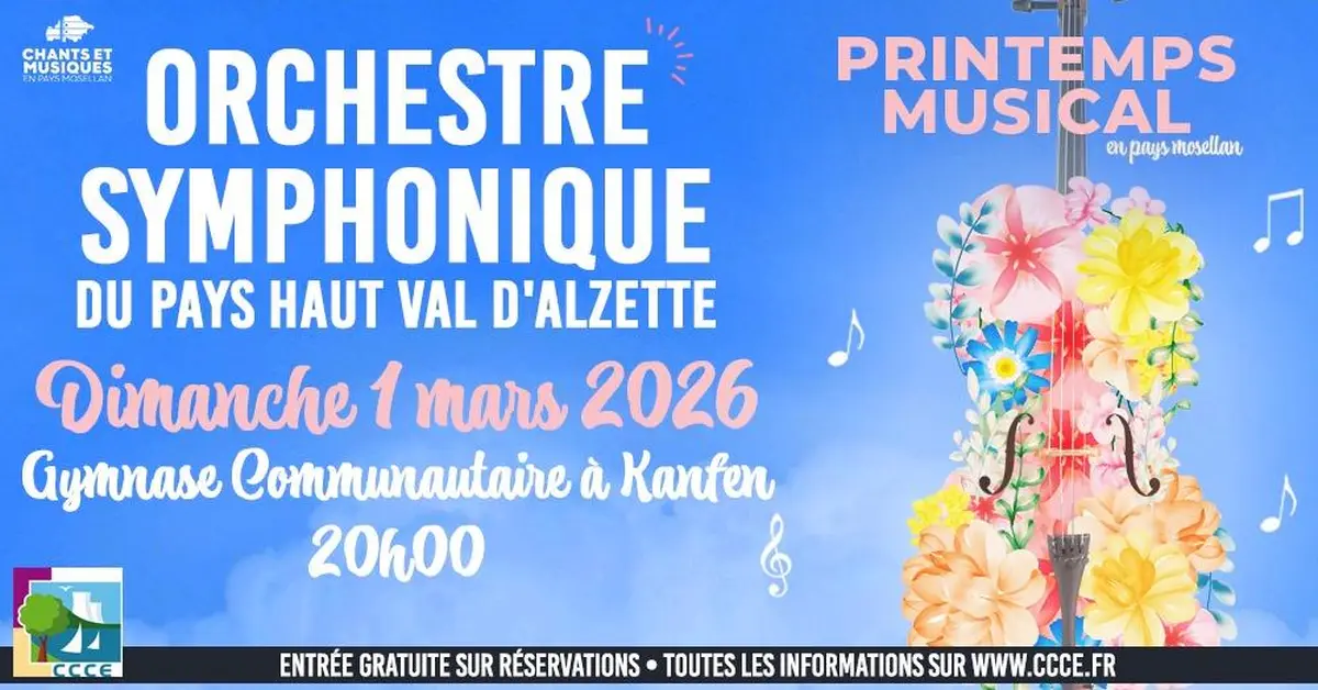 Printemps musical : Orchestre Symphonique du Pays Haut Val d'Alzette