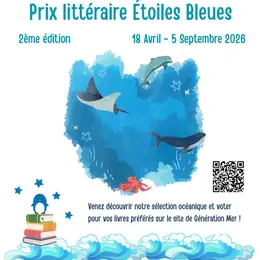 Prix Littéraire Étoiles Bleues : la littérature maritime à l'honneur pour sa 2e édition