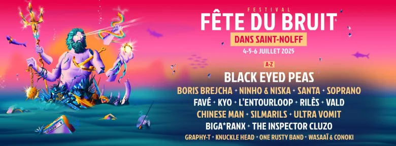 La programmation 2025 de la Fête du Bruit dans St Nolff