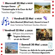 Programmation d'événements au mois de Mai à la Micro-Folie de Saulieu