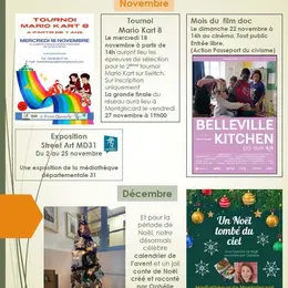 Programmation D'Hiver à La Médiathèque