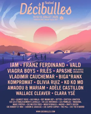 La programmation de Décibulles 2025
