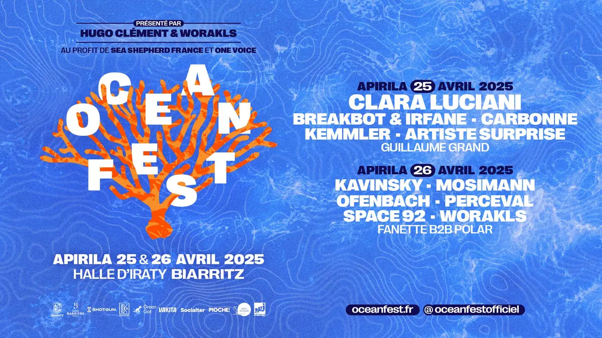 La programmation de l'Ocean Fest Biarritz 2025