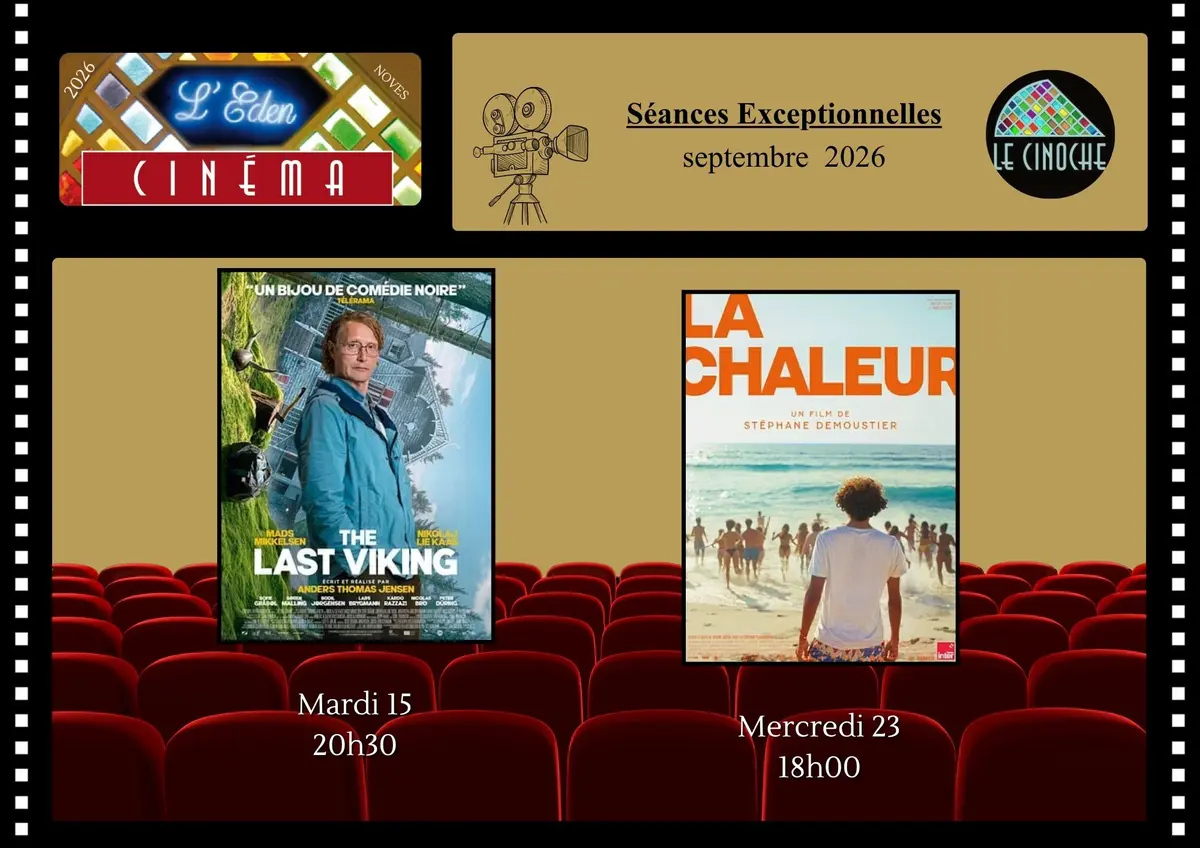 Programme Cinéma de L'Eden