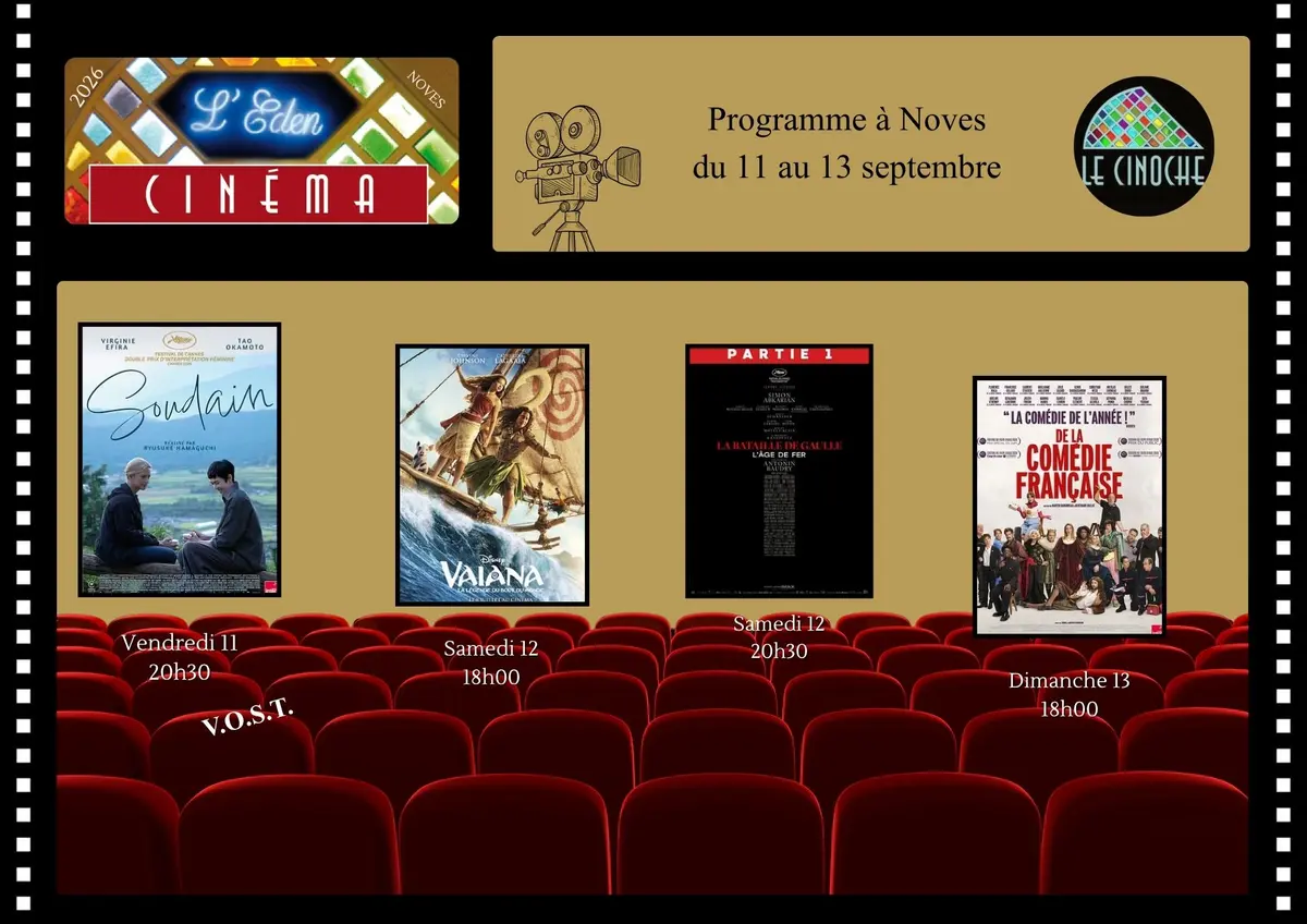 Programme Cinéma de l'Eden