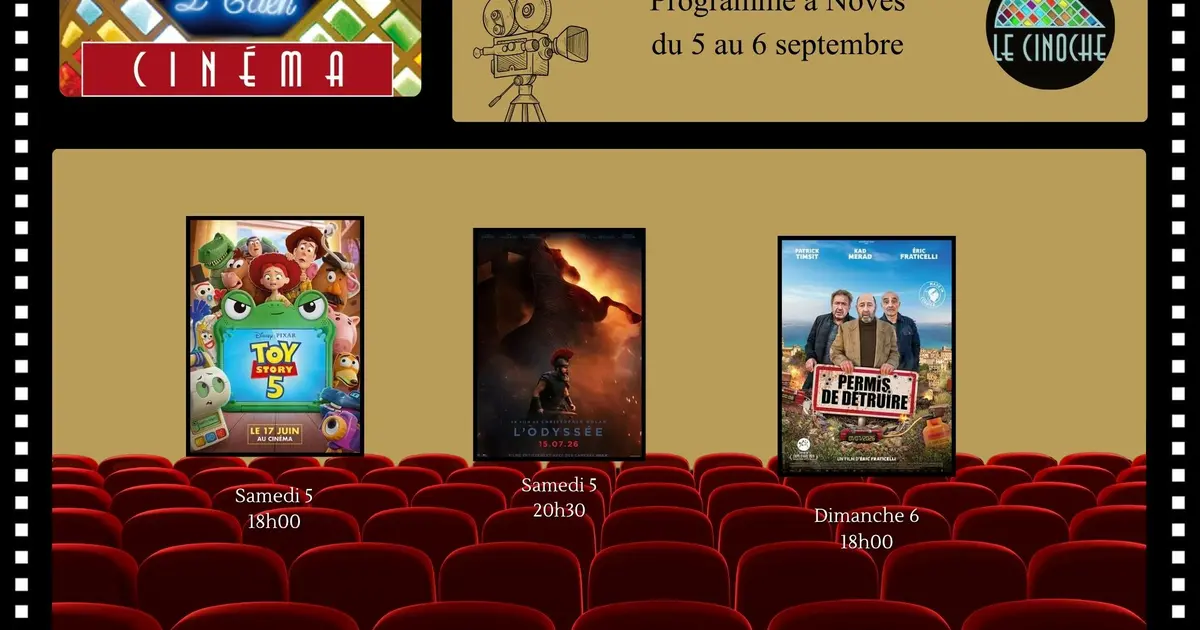 Programme Cinéma de L'Eden
