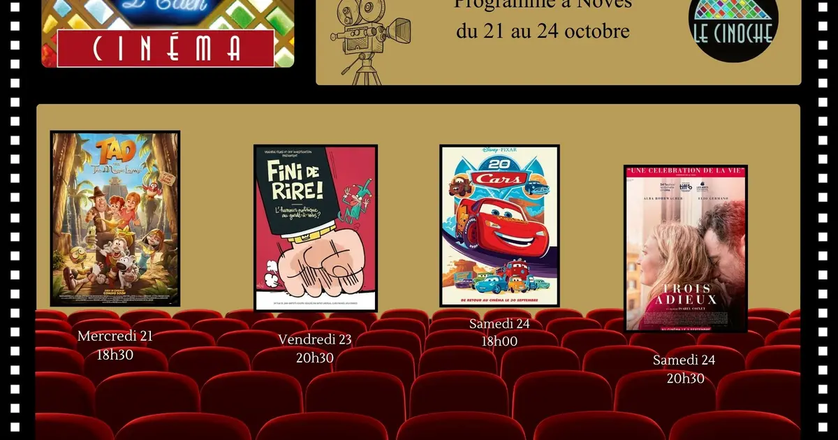 Programme Cinéma de L'Eden