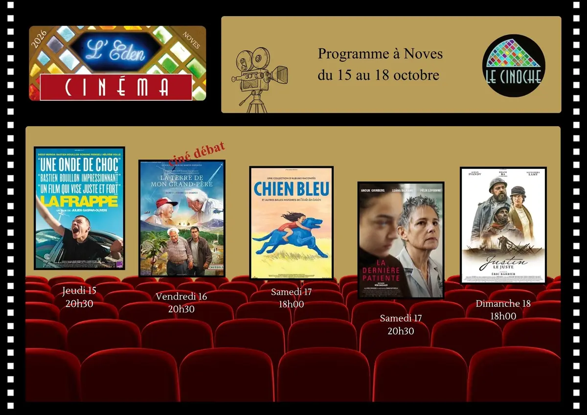 Programme Cinéma de l'Eden