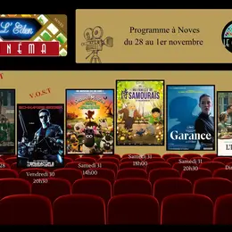 Programme Cinéma de L'Eden