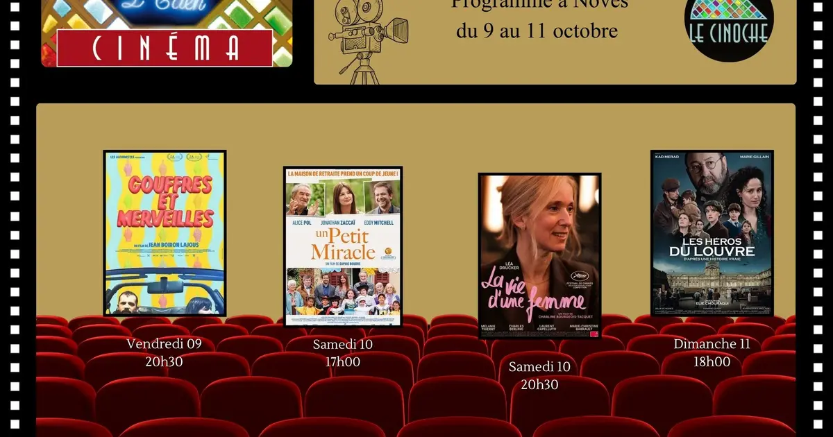 Programme Cinéma de L'Eden