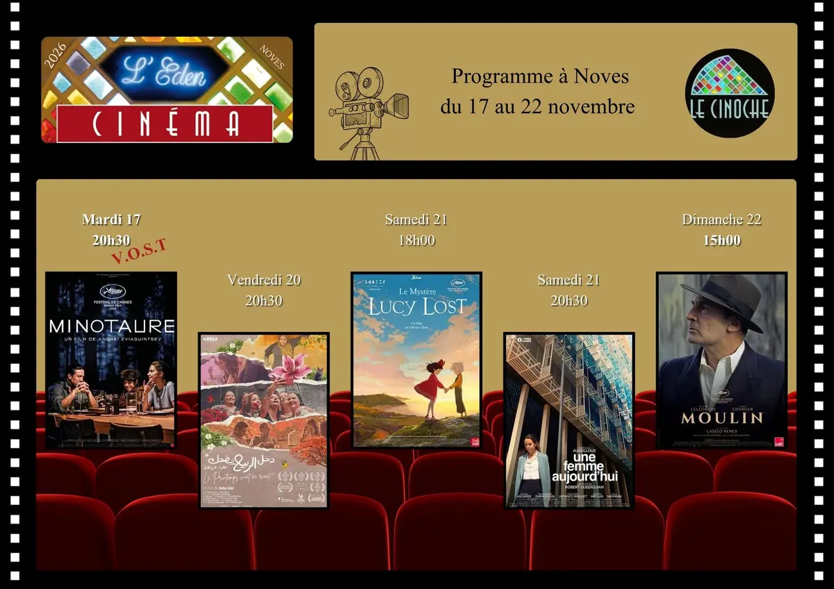 Programme Cinéma de l'Eden