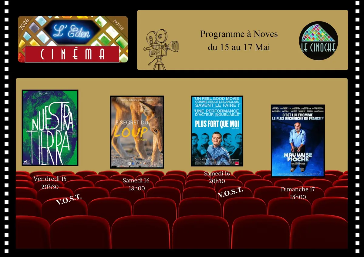 Programme Cinéma de L'Eden