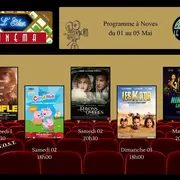 Programme Cinéma de L'Eden