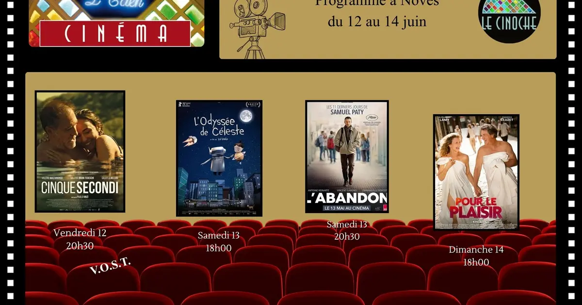 Programme Cinéma de L'Eden