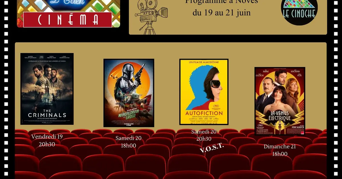 Programme Cinéma de L'Eden
