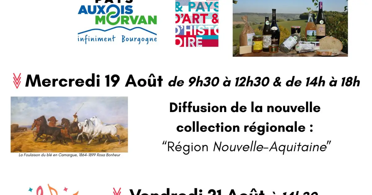 Programme d'activités du mois d'août à la Micro-Folie de Saulieu