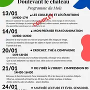 programme de janvier - médiathèque de Doulevant-le-Château
