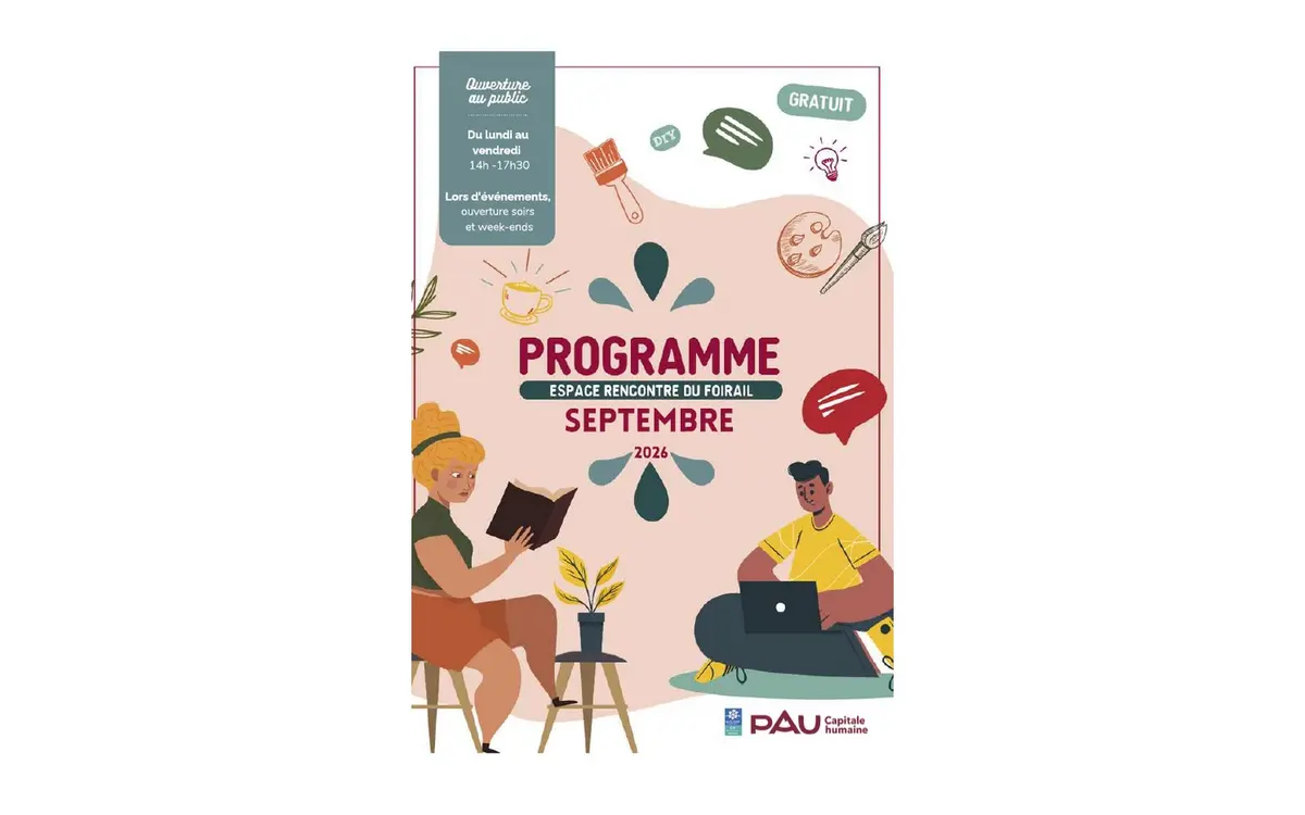 Programme de l'Espace de rencontre du Foirail - septembre 2026