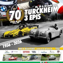 Programme de la Course de Côte Turckheim - Trois Épis 2026 : le calendrier du week-end