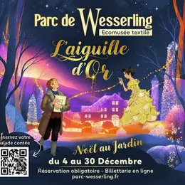 Programme de Noël au Jardin à Wesserling 2026 : les dates de L'Aiguille d'Or