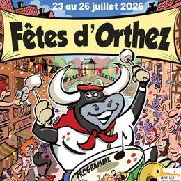 Programme des Fêtes d'Orthez 2026 : quatre jours de festivités du 23 au 26 juillet
