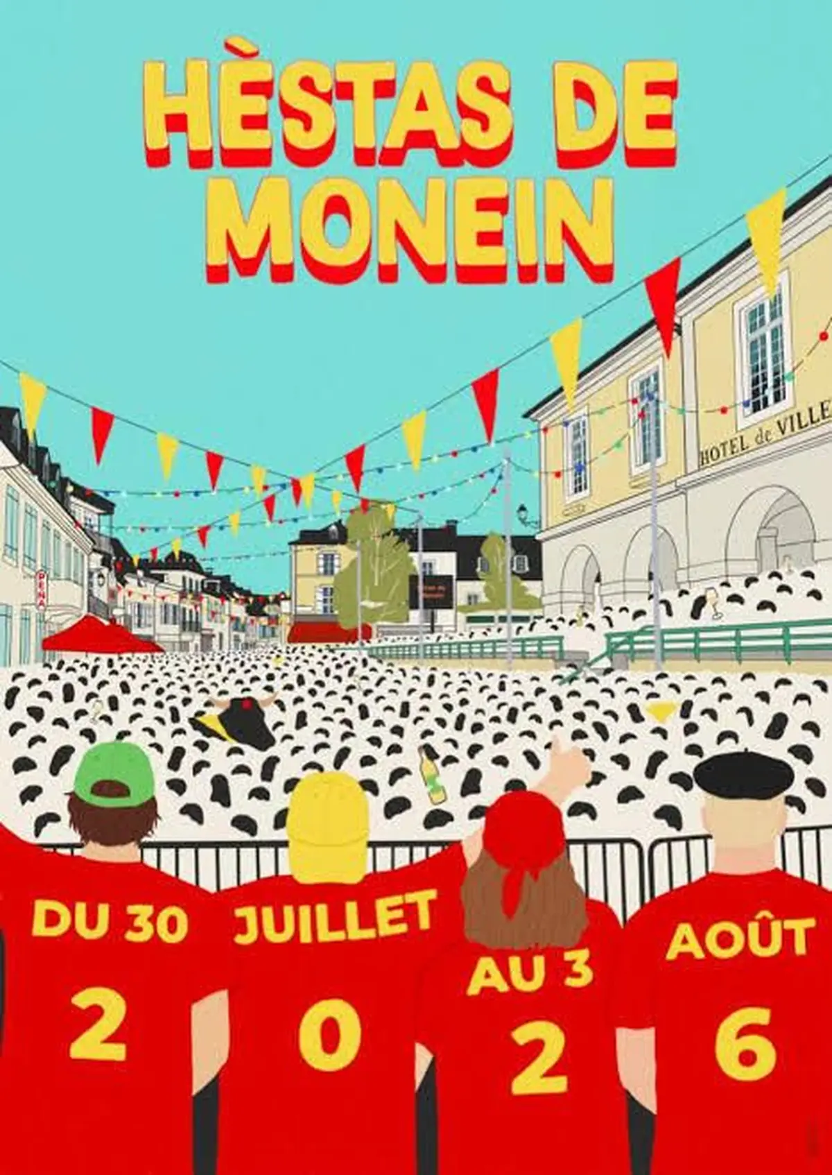 Programme des F&ecirc;tes de Monein 2026 : cinq jours de festivit&eacute;s en B&eacute;arn
