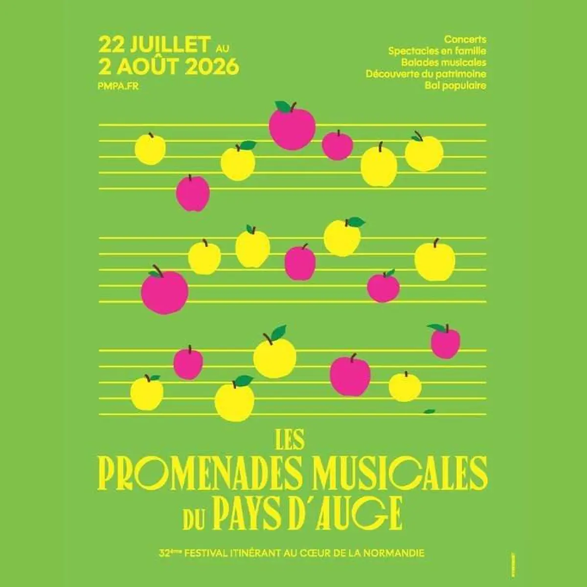 Programme des Promenades Musicales du Pays d'Auge 2026 : douze jours de concerts entre Lisieux et ses environs