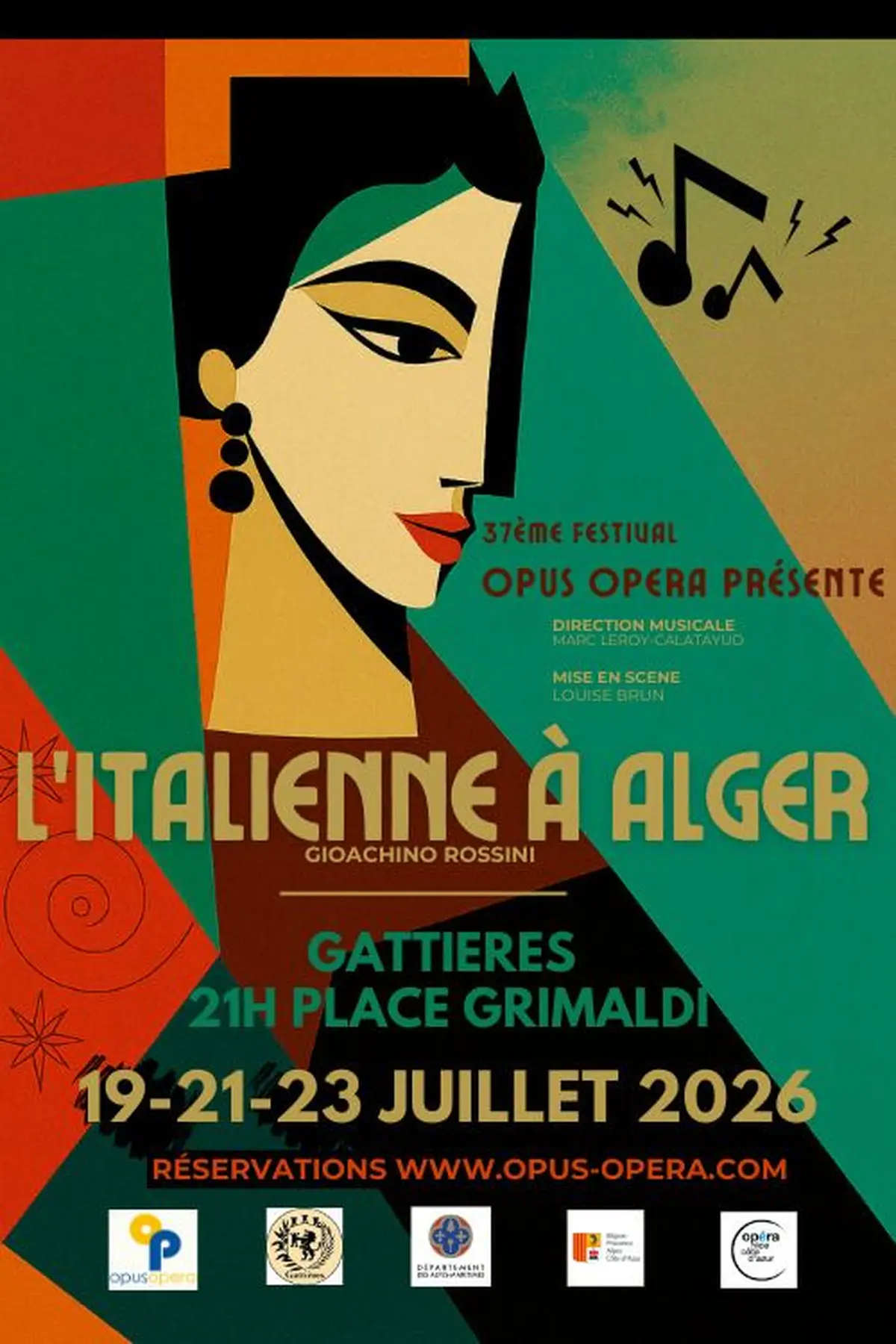 Programme du Festival de Gattières 2026 : les soirées lyriques en plein air de la Place Grimaldi