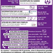 Programme du Mois de Janvier au Chai