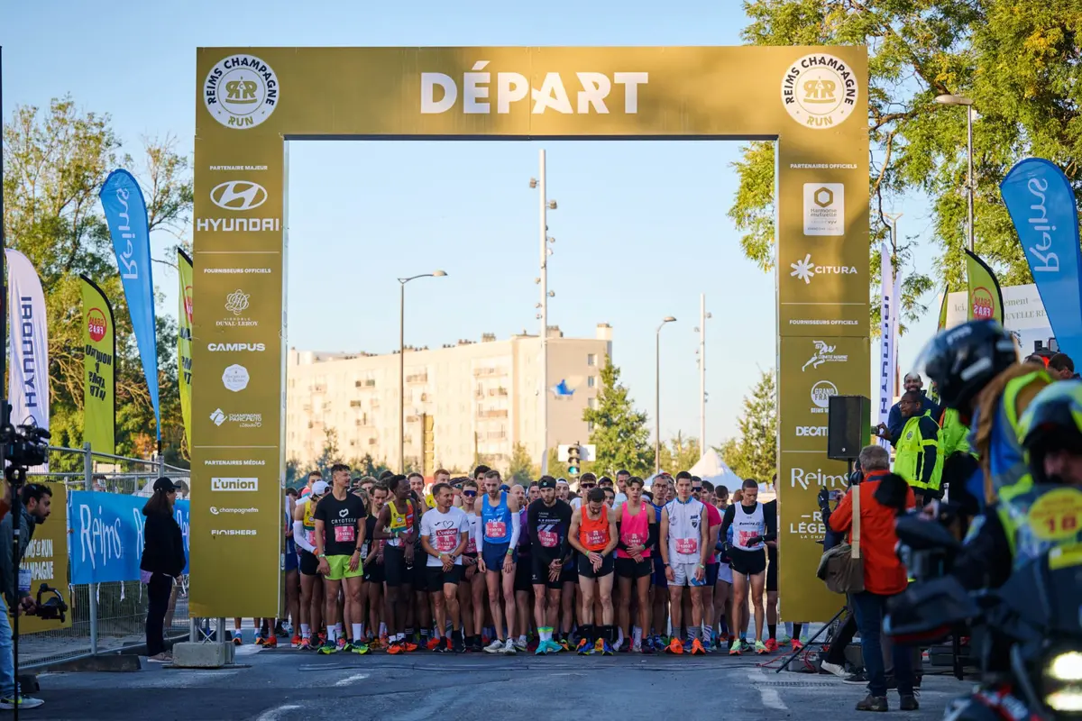 Programme du Reims Champagne Run 2026 : les courses et horaires de l'&eacute;dition d'octobre