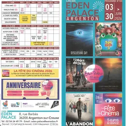 Programme Eden Palace