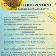 Programme Téléthon 2025 à Pontenx