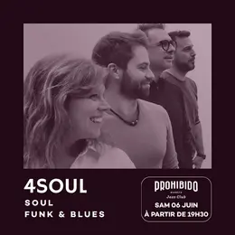 Prohibido Biarritz Jazz Club - 4Soul en concert