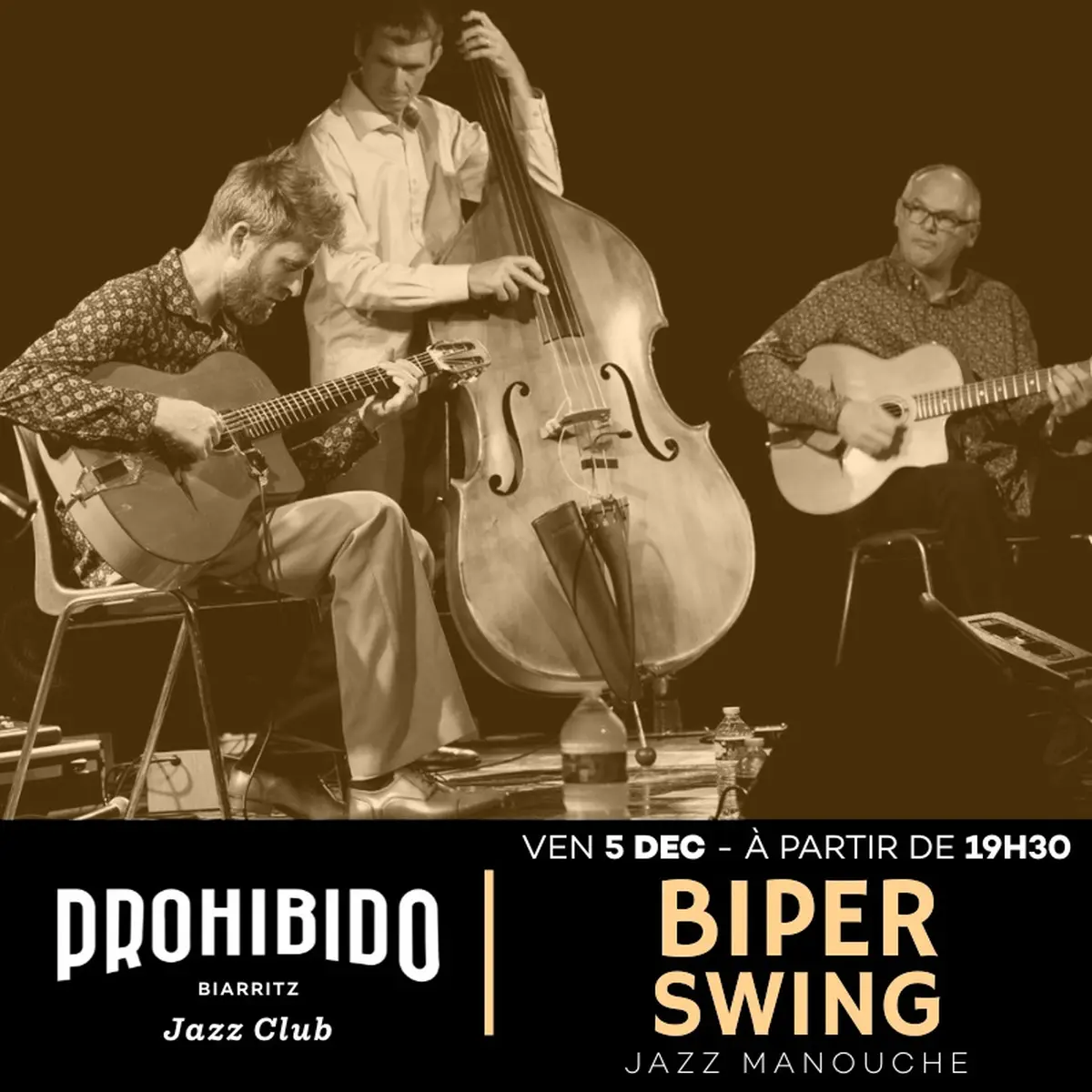 Prohibido Biarritz Jazz Club - Biper Swing