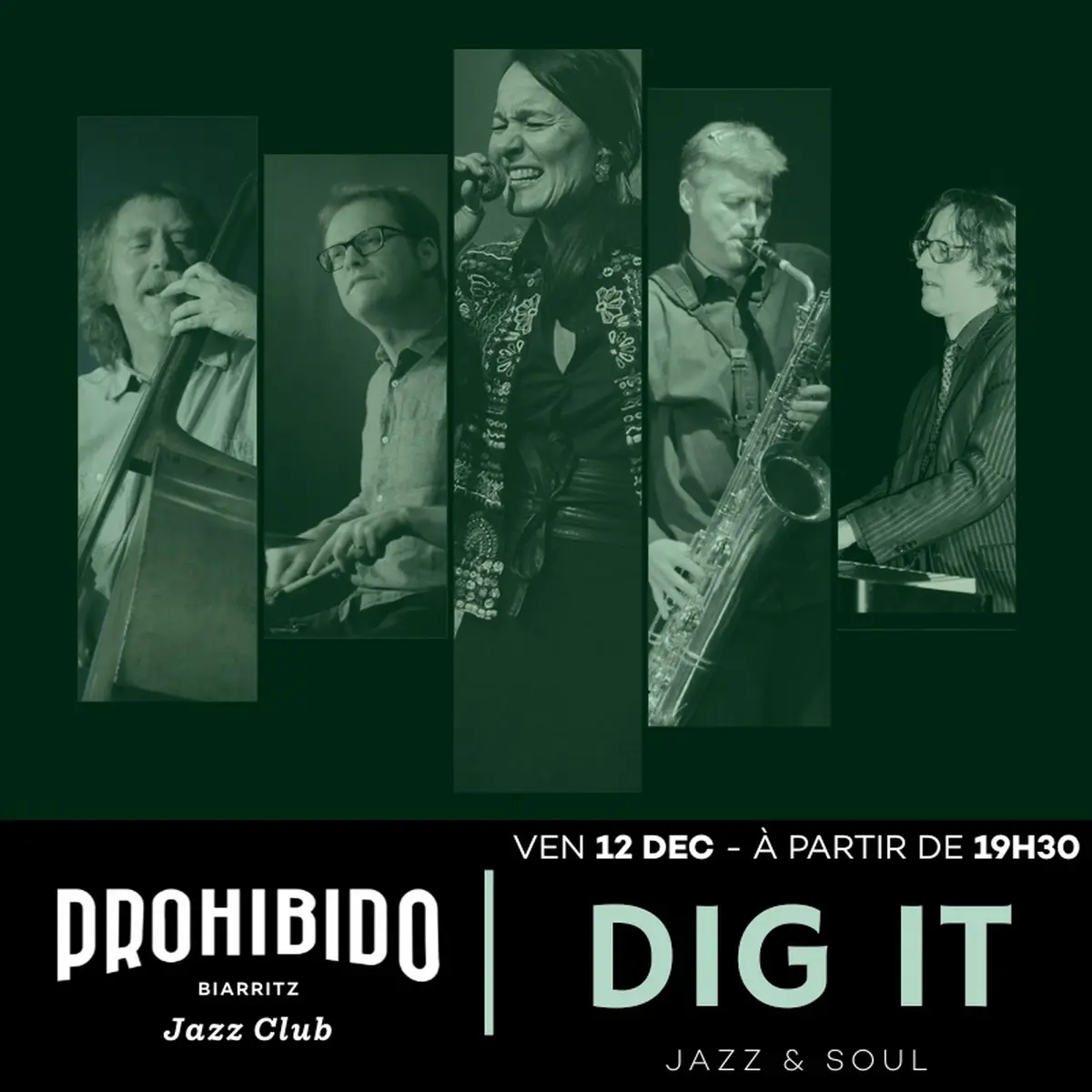Prohibido Biarritz Jazz Club - JDig It