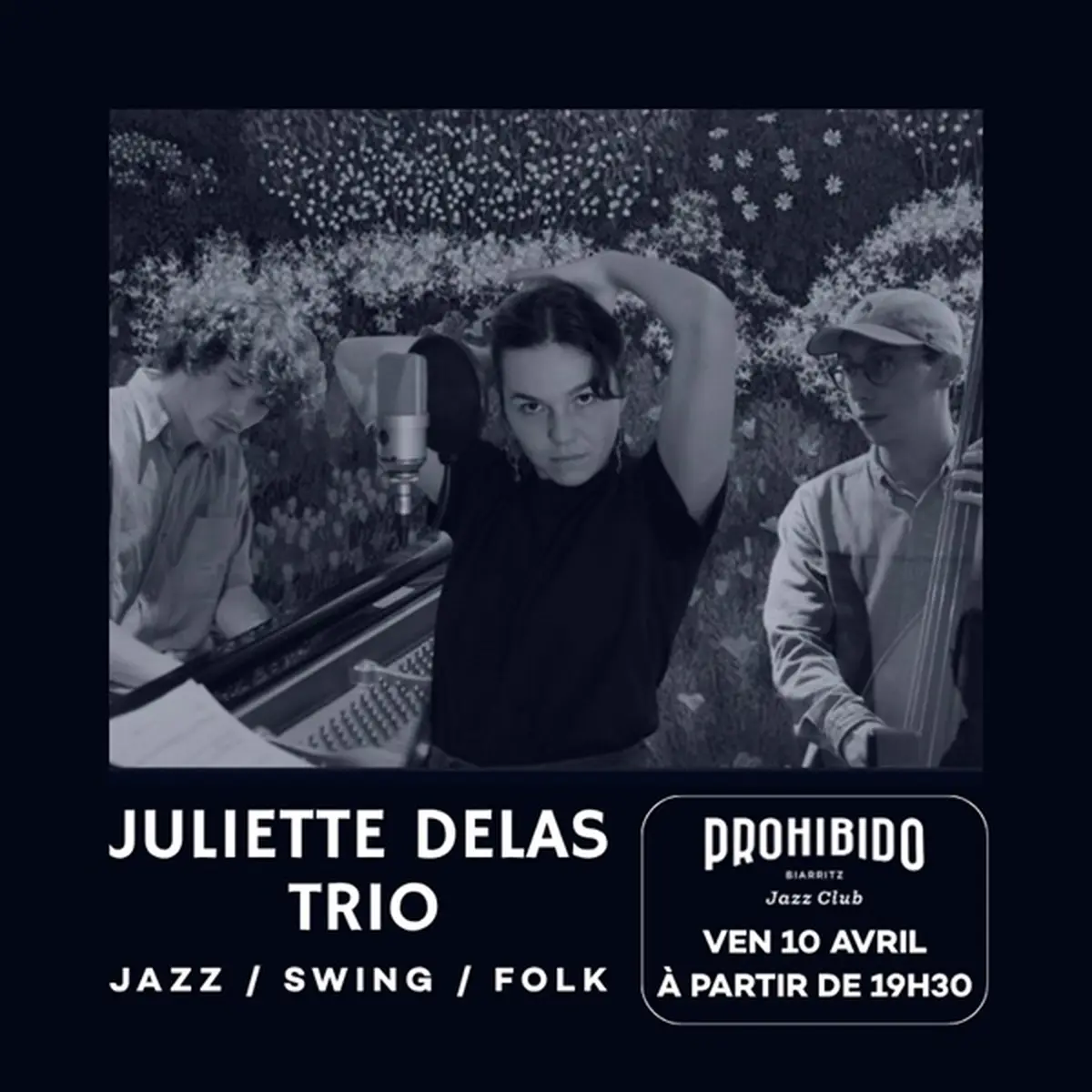 Prohibido Biarritz Jazz Club - Juliette Delas Trio