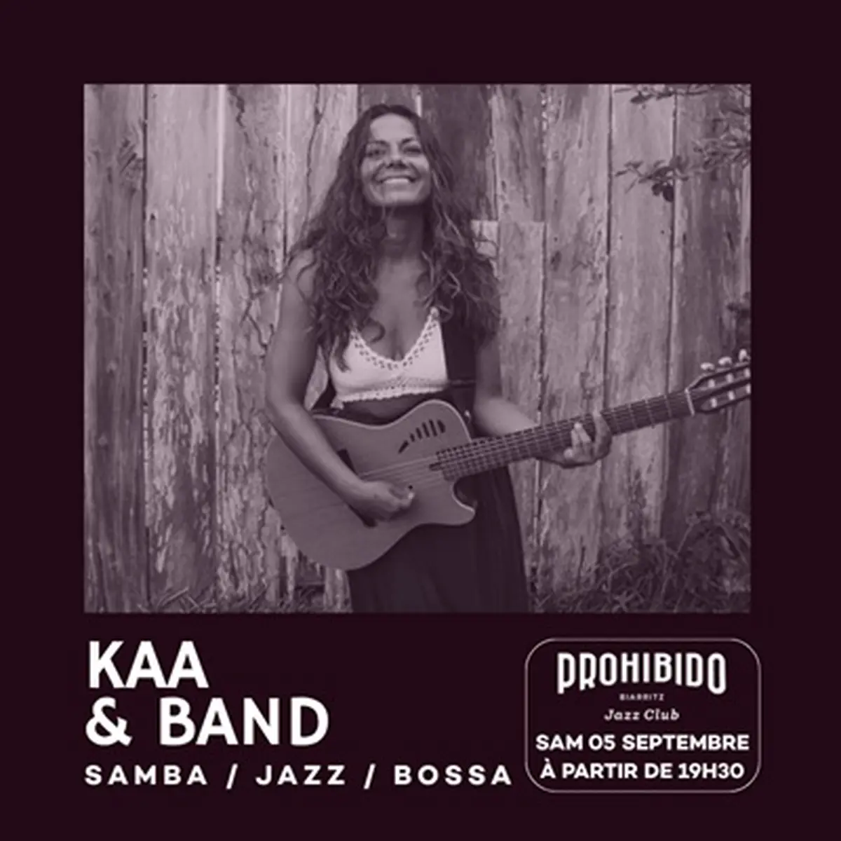 Prohibido Biarritz Jazz Club - KAA & Band