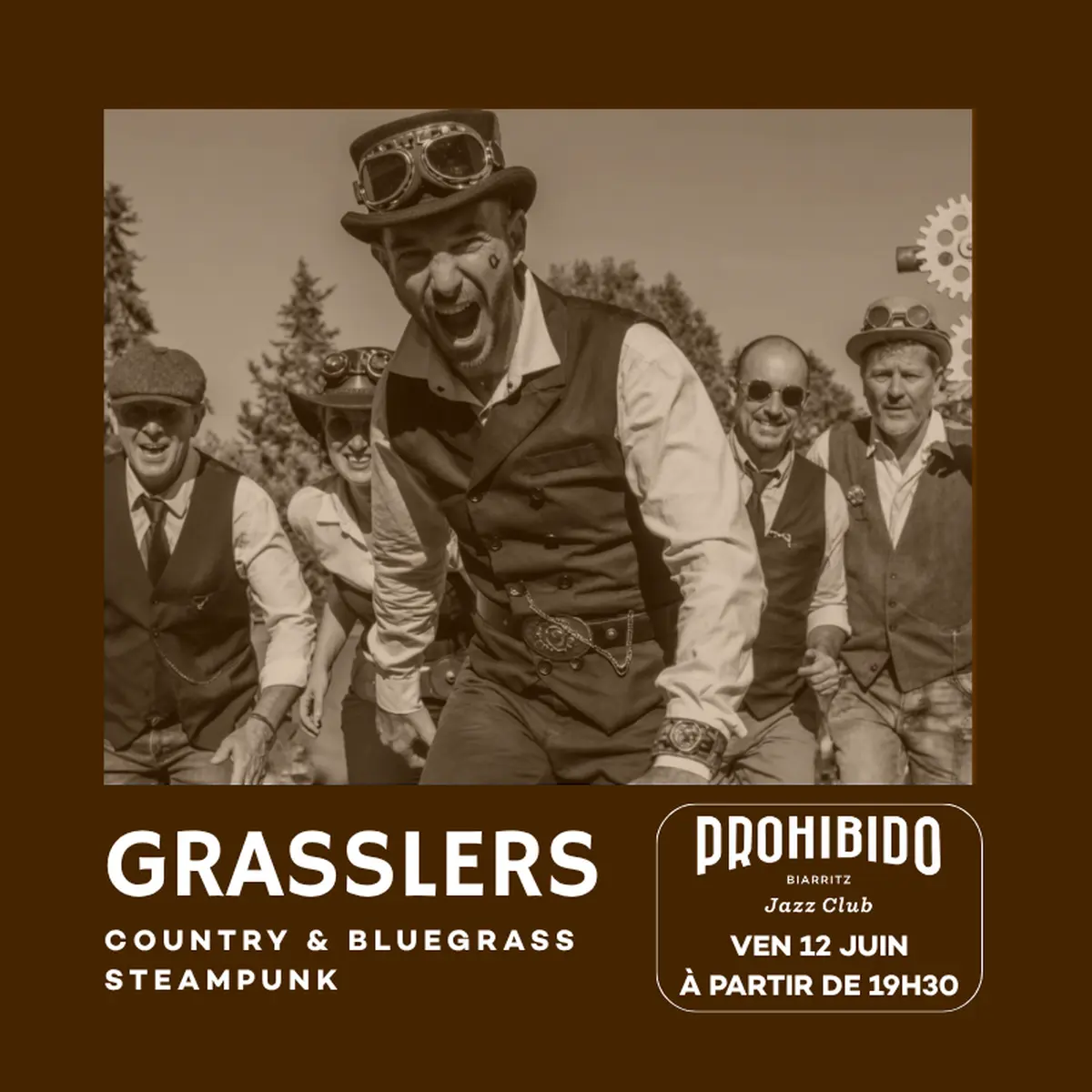 Prohibido Biarritz Jazz Club - The Grasslers