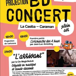 Projection Bd Ciné-Concert