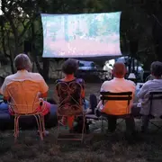 Projection cinéma des Mills d'été