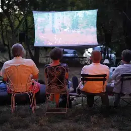 Projection cinéma des Mills d'été