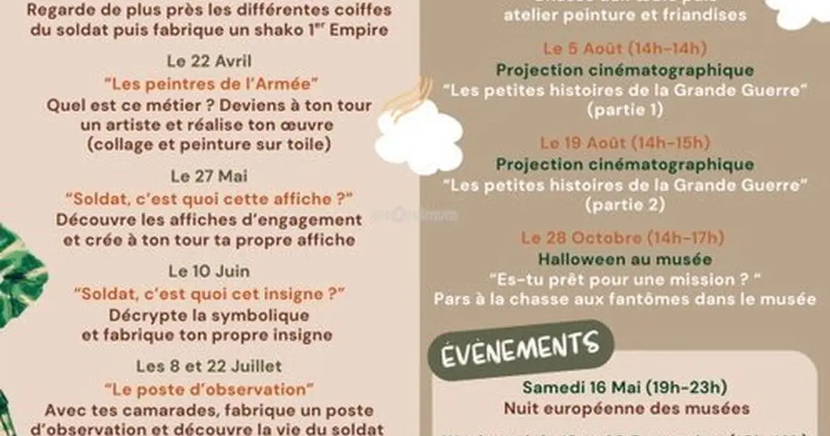 Projection cinématographique - Les petites histoires de la Grande Guerre