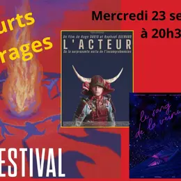 Projection de 3 courts métrages (Festival du court métrage Comett 2026)