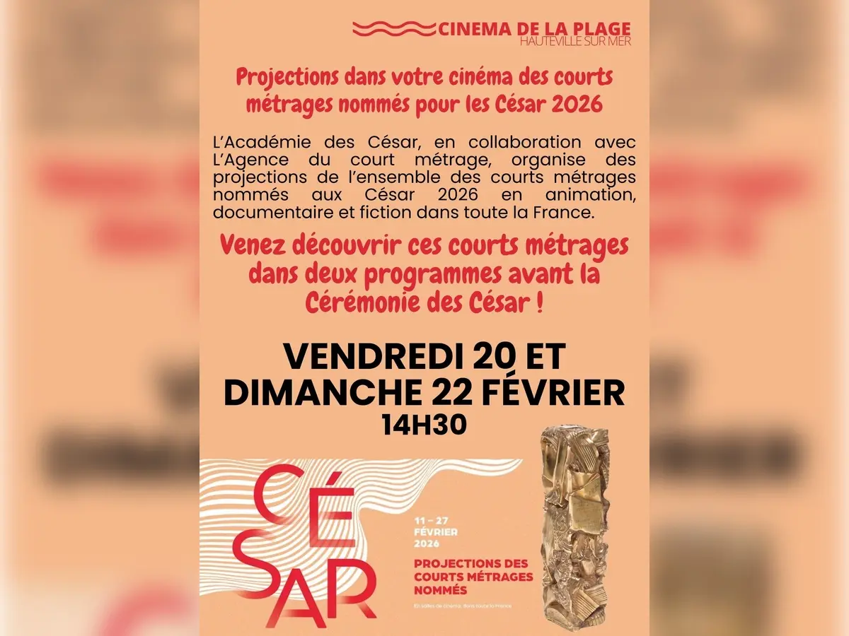 Projection de courts métrages nommés