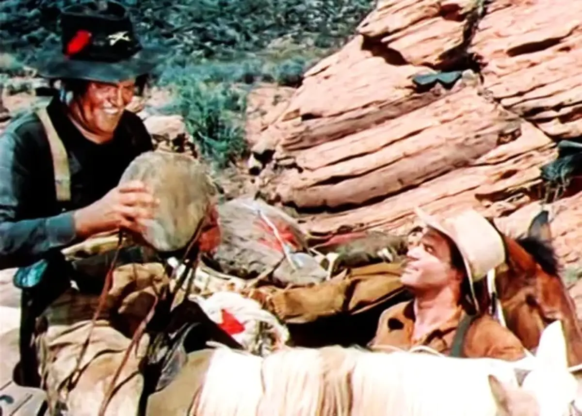 Projection de film ancien