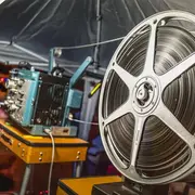 Projection de film ancien