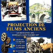 Projection de films anciens à Estaing