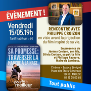 Projection de Pour le meilleur et rencontre en visioconférence avec Philippe Croizon