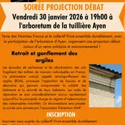 Projection débat sur Gonflement des terres et changements climatiques